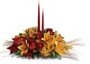 Graceful Glow Centerpiece Flower Power, Florist Davenport FL